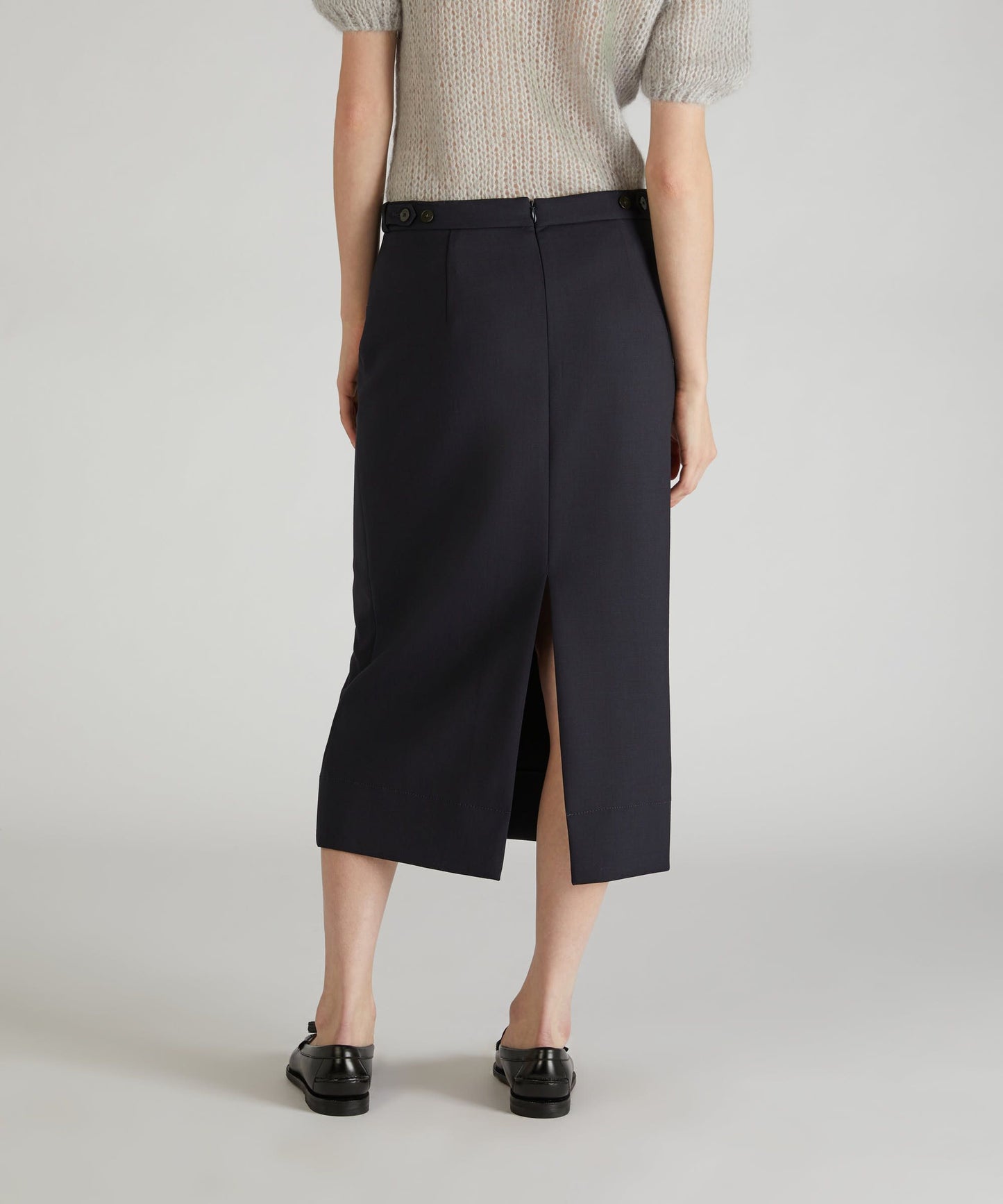 Wool skirt