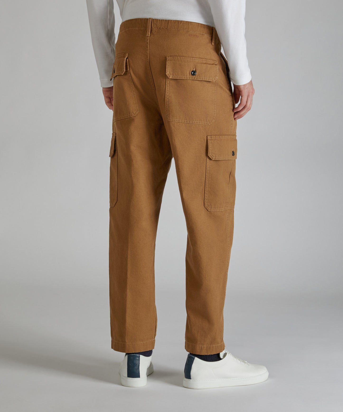 Regular-fit Tricotine trousers