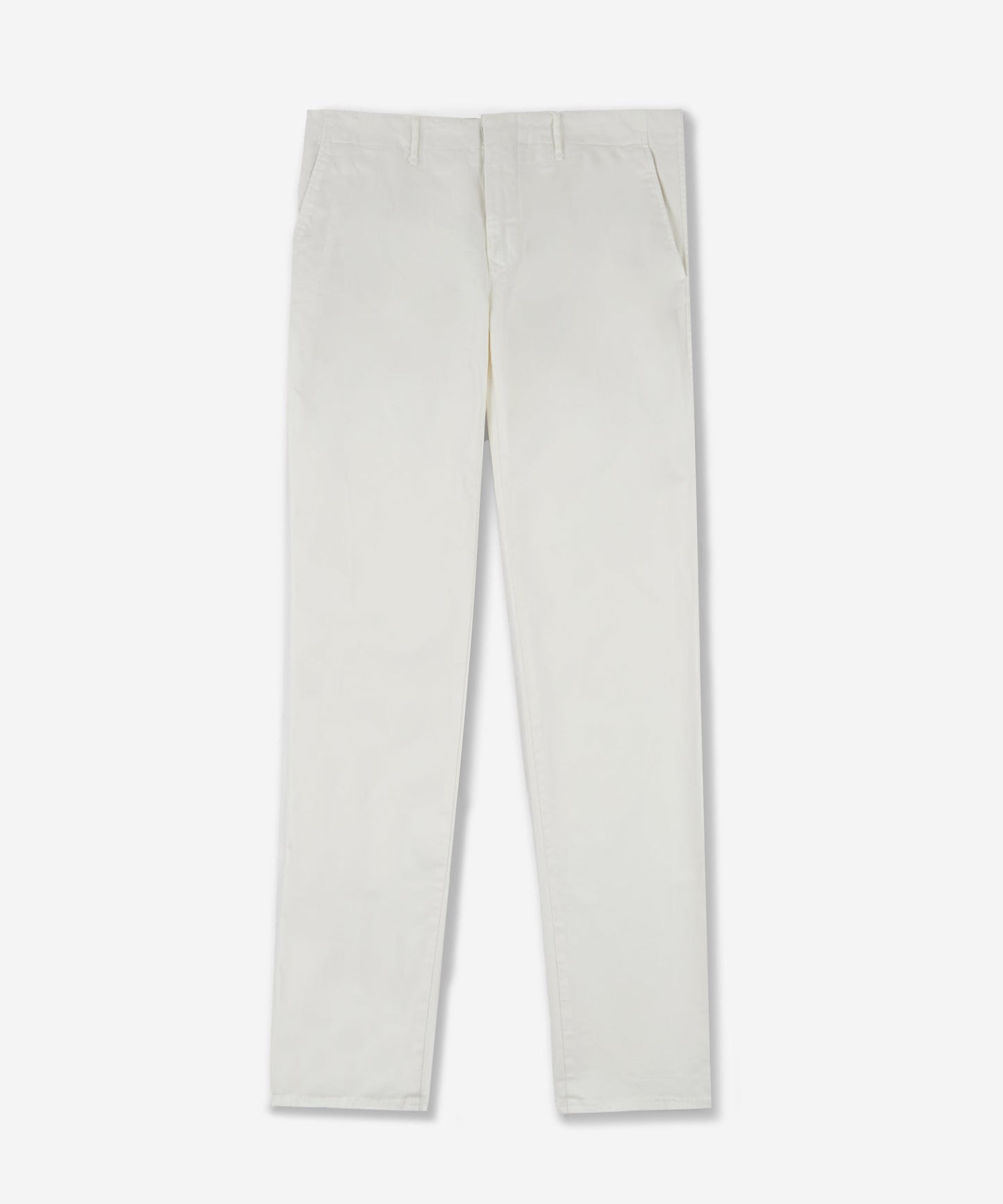 Slim-fit certified stretch gabardine trousers