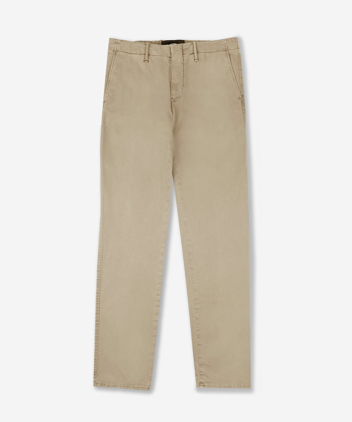 Slim-fit certified stretch gabardine trousers