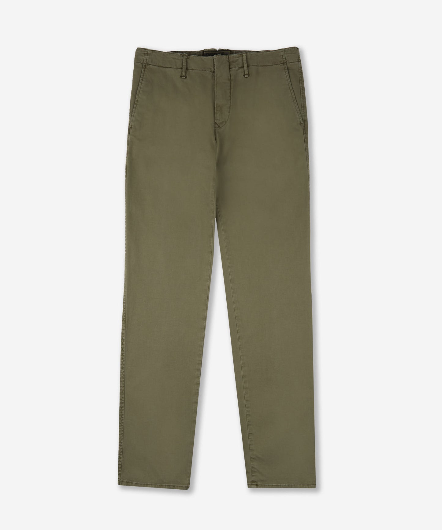 Slim-fit certified stretch gabardine trousers