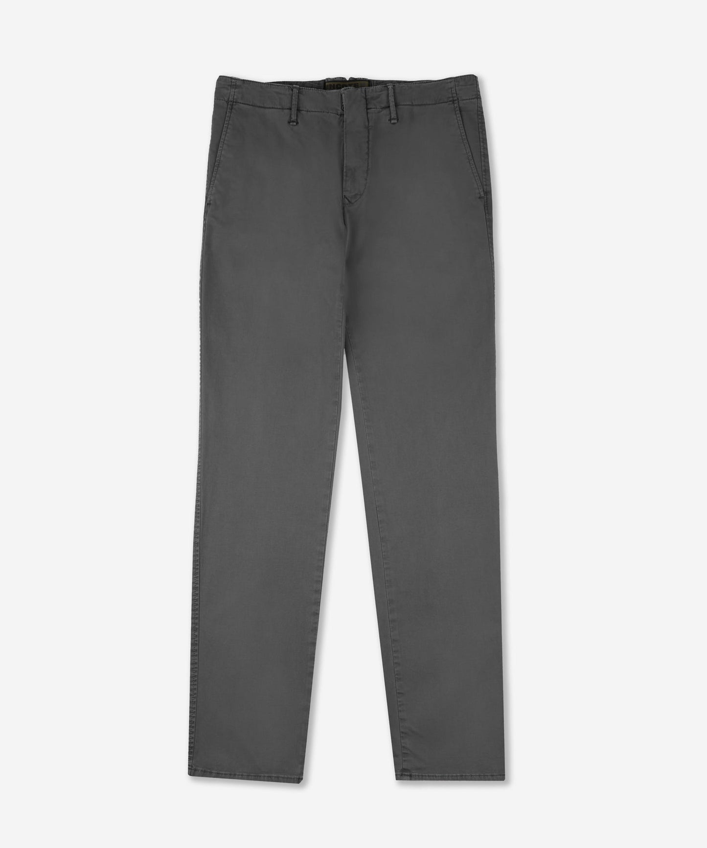 Pantalon slim fit en gabardine stretch certifiée