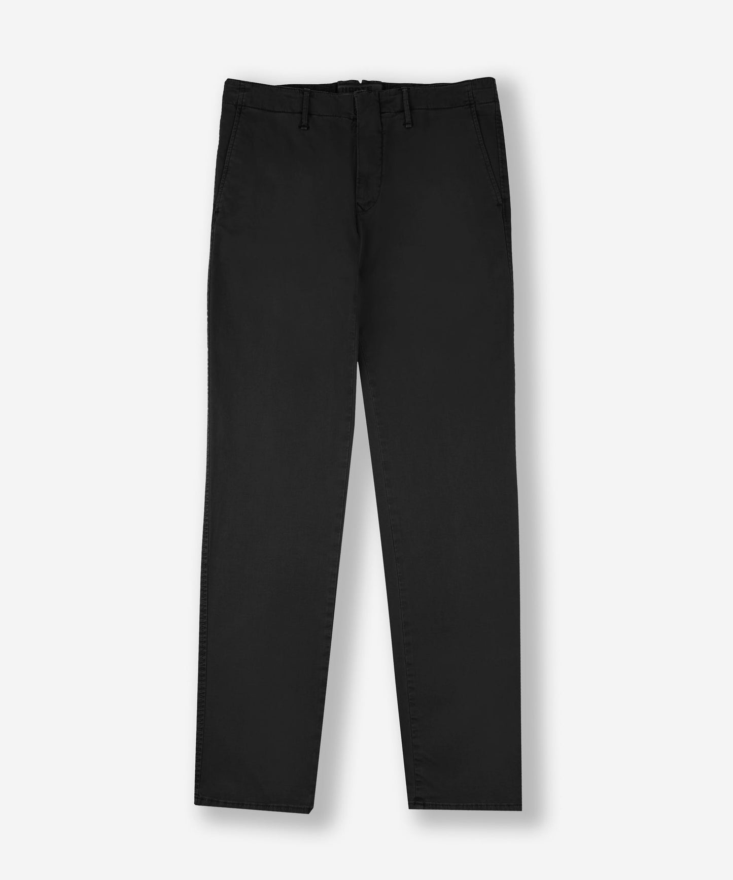 Pantalone slim fit in gabardina stretch certificata