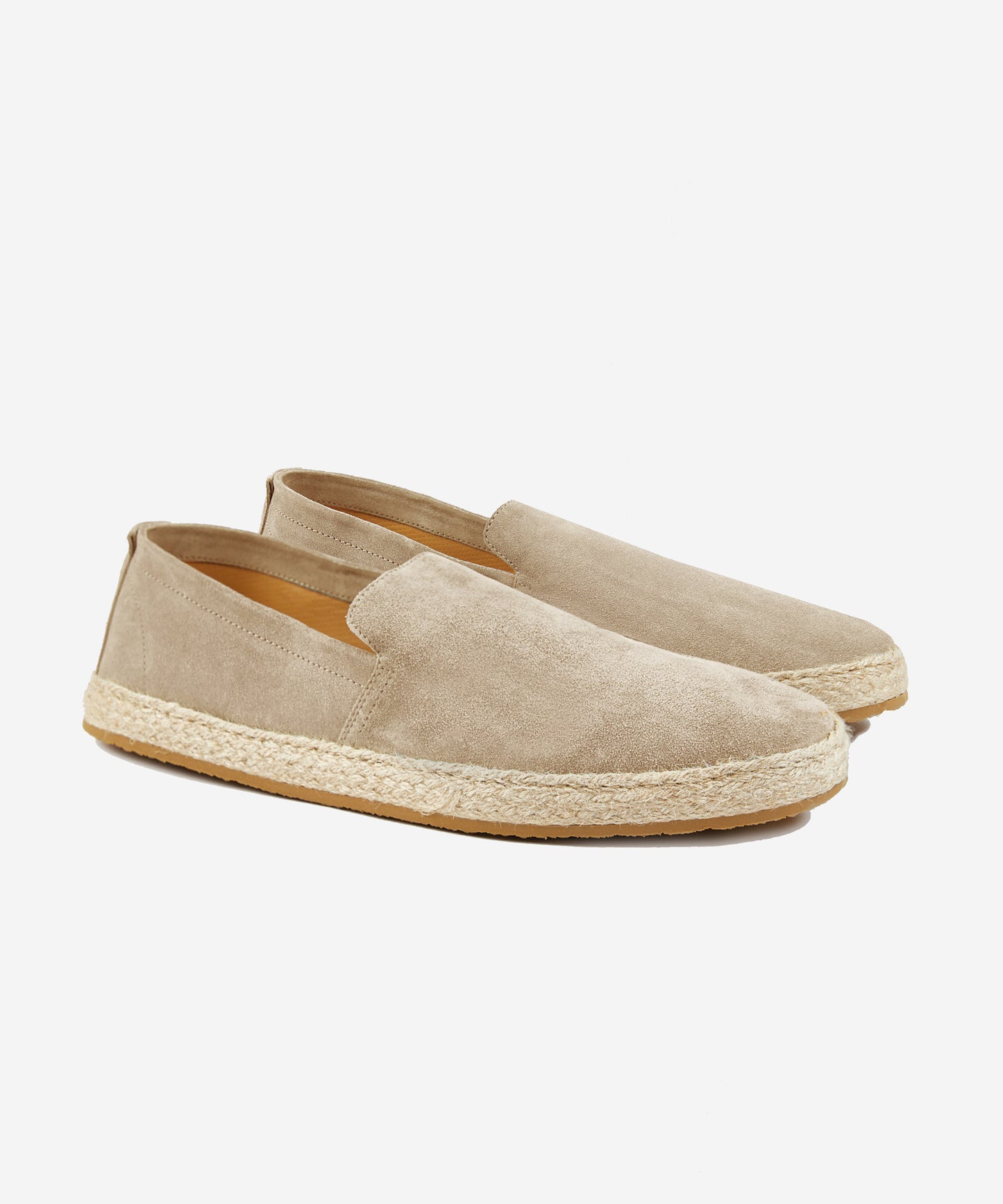 Suede calfskin espadrilles