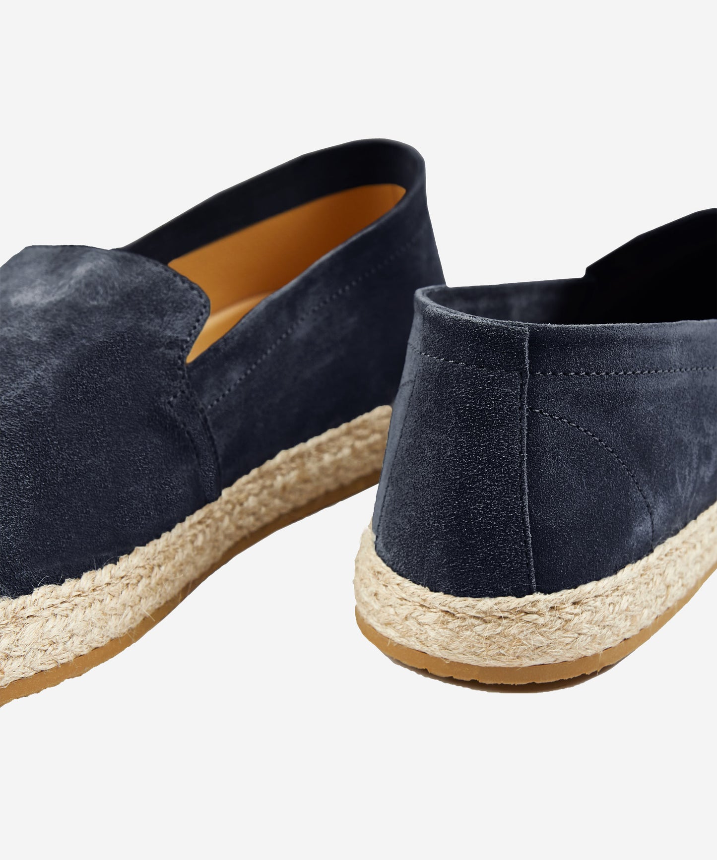 Espadrilles en cuir de veau daim