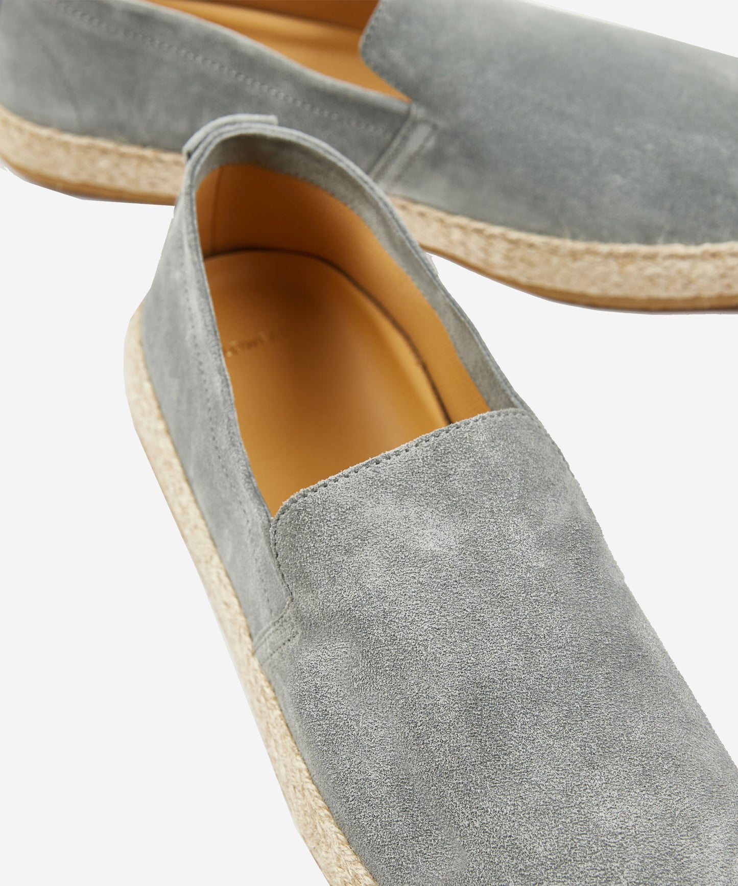 Suede calfskin espadrilles