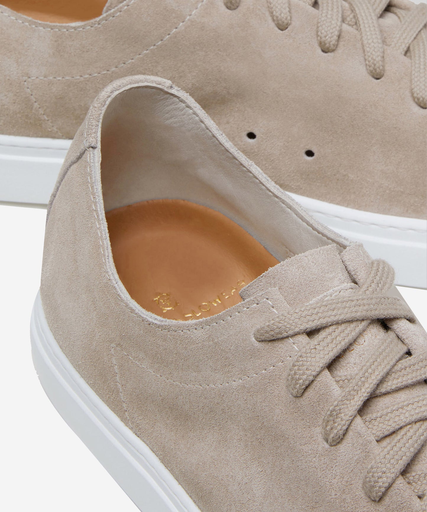 Sneakers in pelle suede