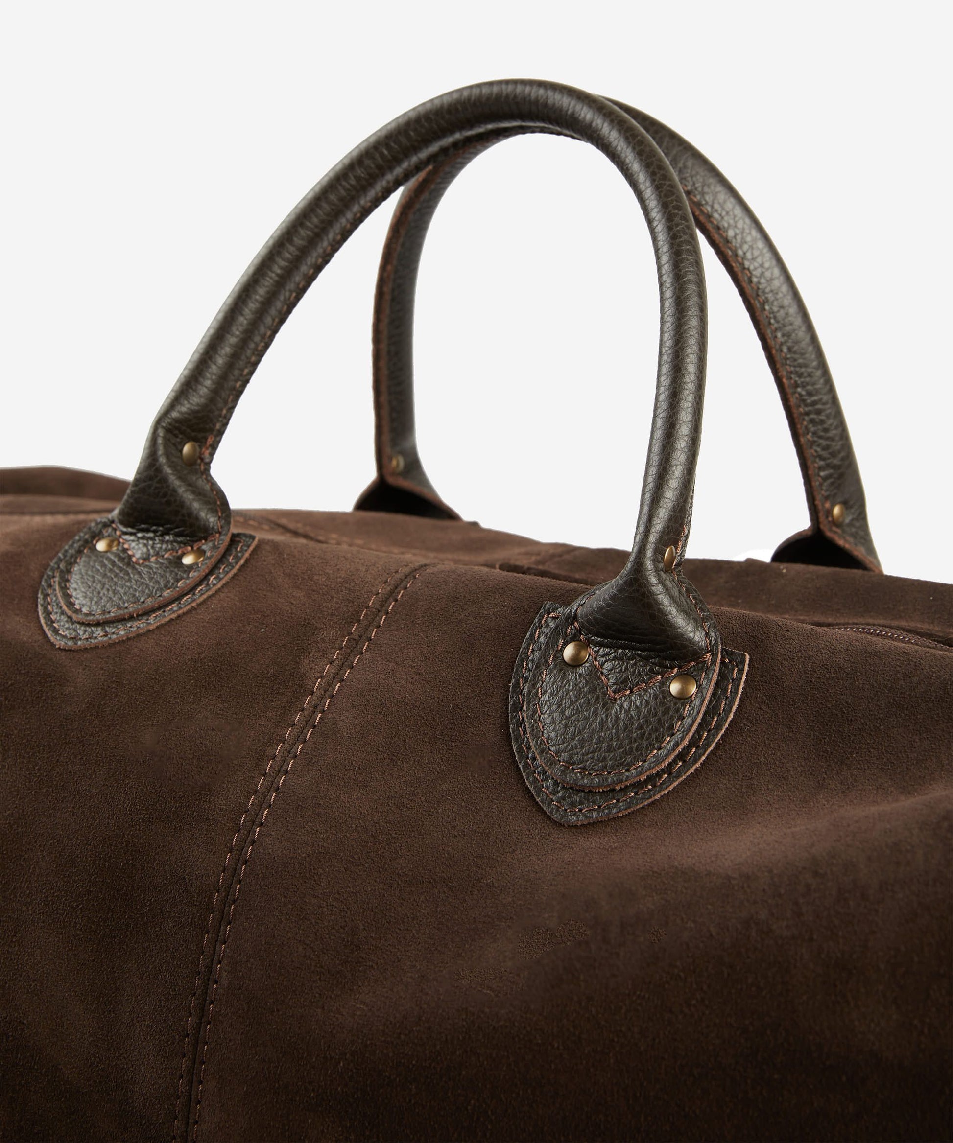 My Style Bags - Suede Bag - dark brown