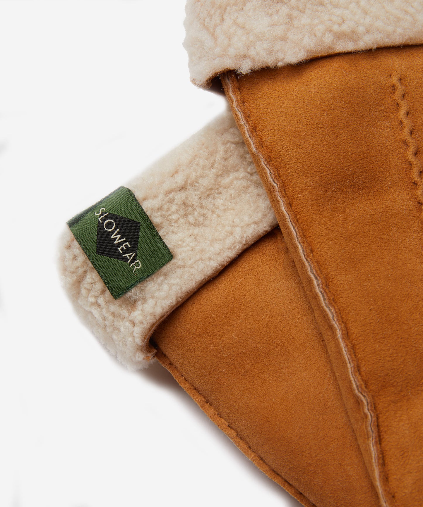 Shearling-Schaffellhandschuhe