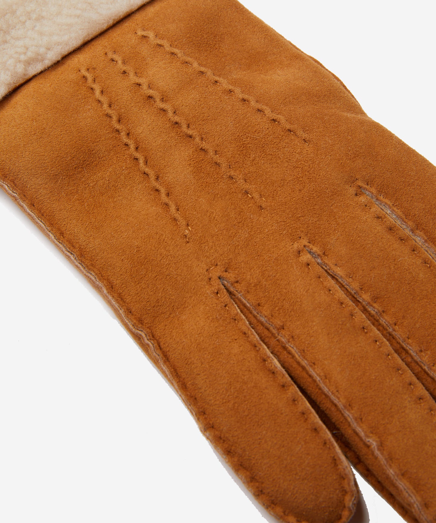 Shearling-Schaffellhandschuhe