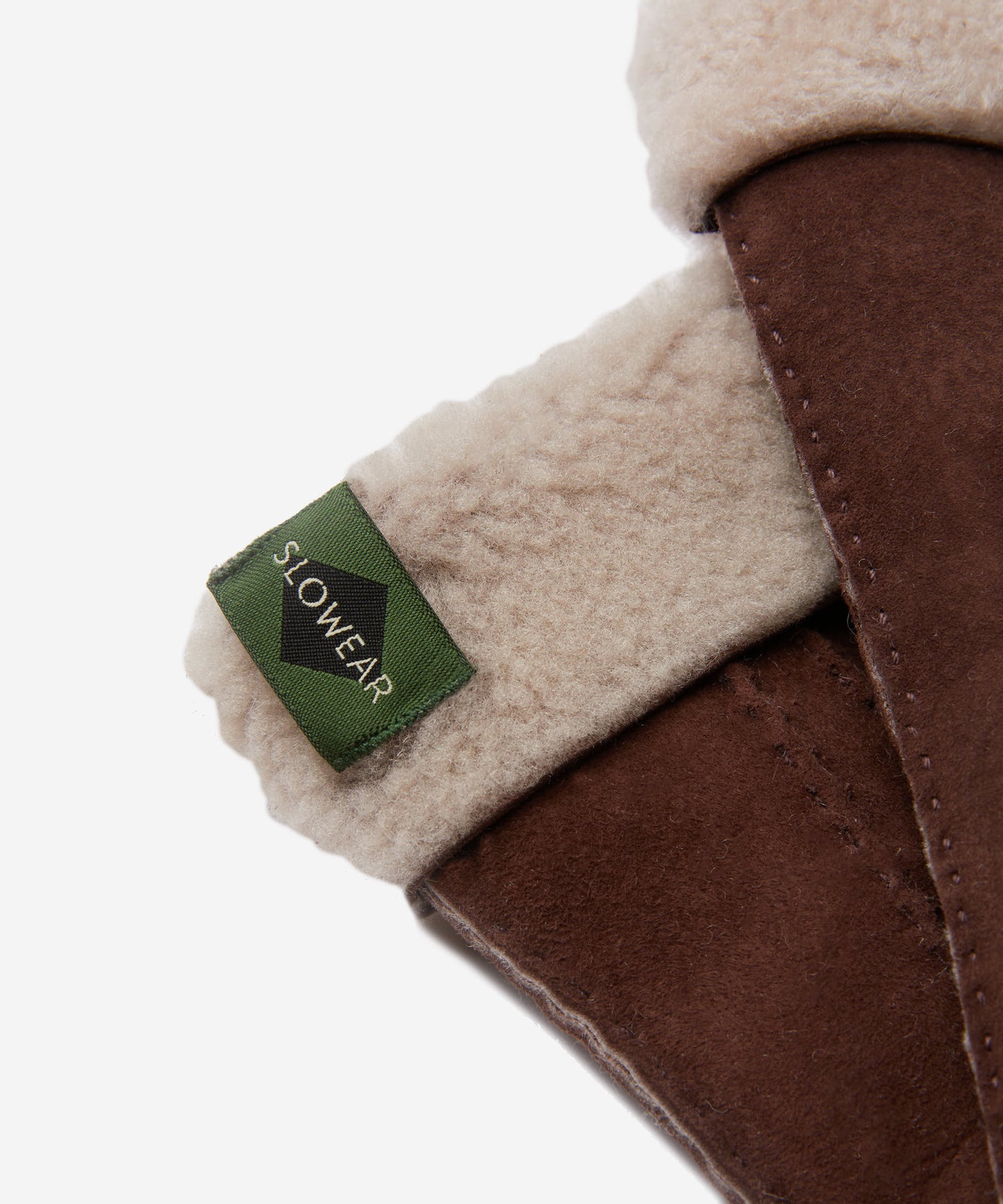 Shearling-Schaffellhandschuhe