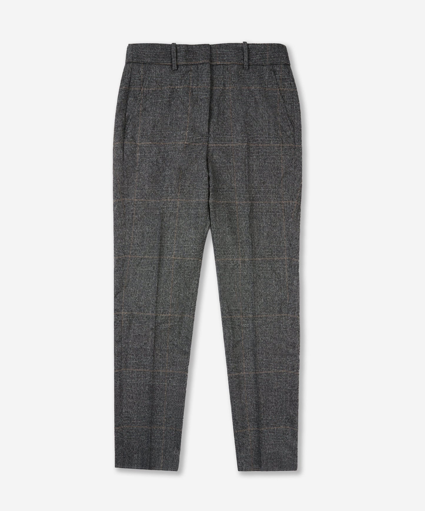 Regular-fit flannel trousers