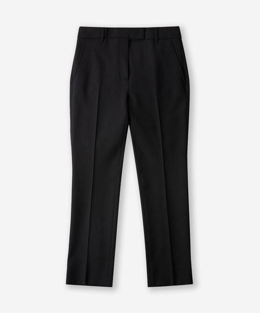 Incotex - Slim-fit trousers in certified two-way stretch wool - black