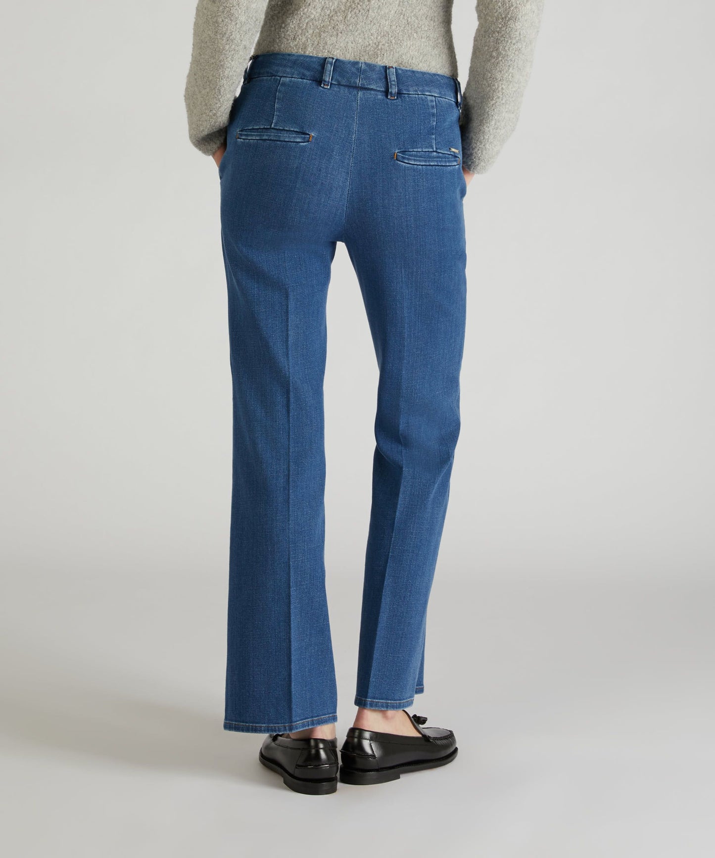 Slim-Fit-Hose aus Denim