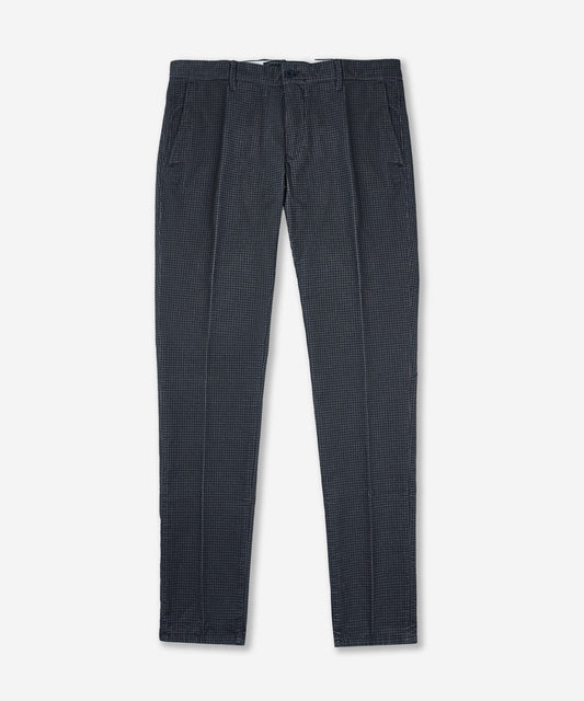 Slim-fit cotton corduroy trousers