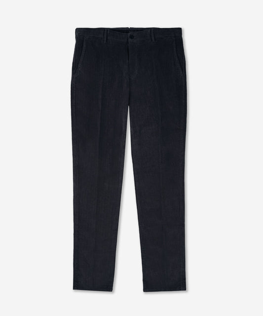 Pantalon coupe ajustée en velours