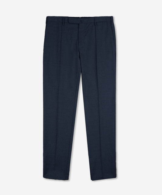 Slim fit tropical wool trousers