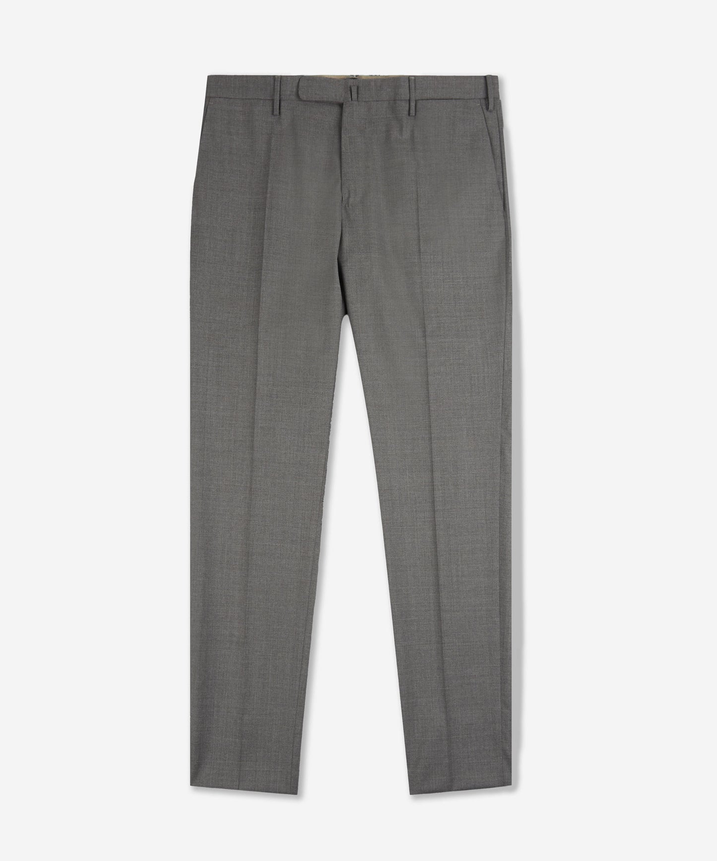 Slim fit tropical wool trousers