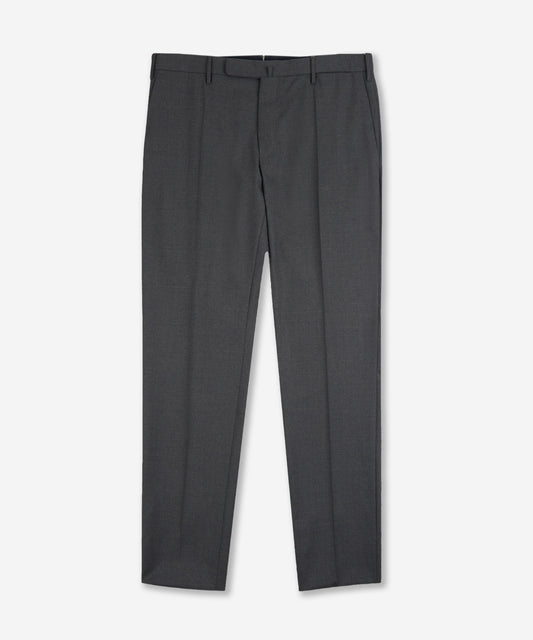 Slim fit tropical wool trousers