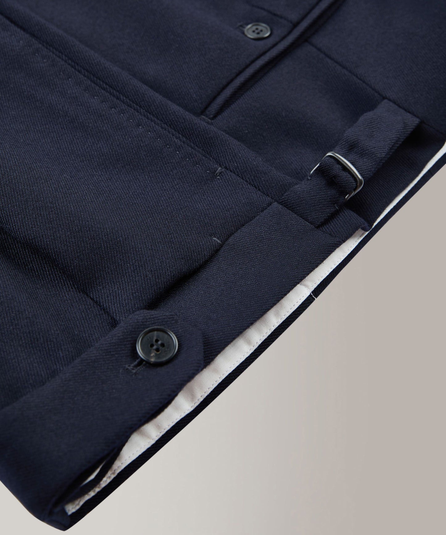 Incotex - Straight-fit trousers in melange wool - dark blue