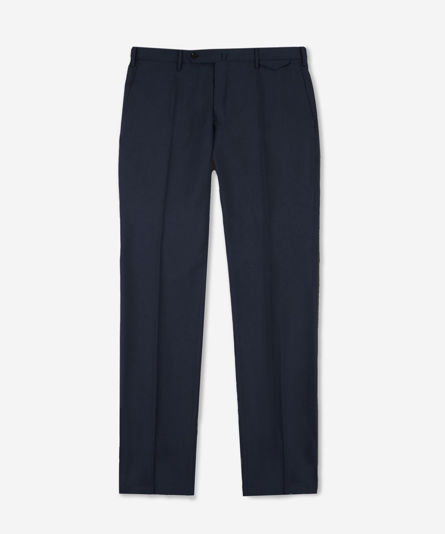 Slim-fit certified tropical wool trousers