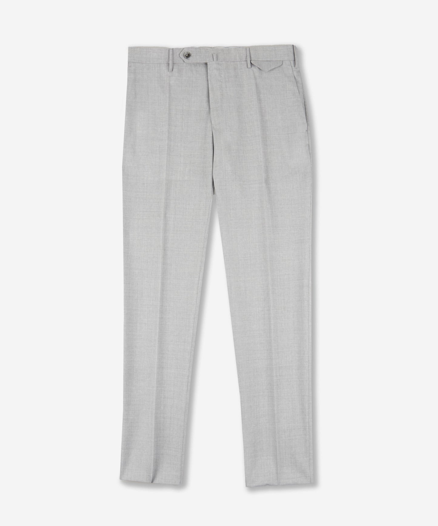 Slim-fit certified tropical wool trousers