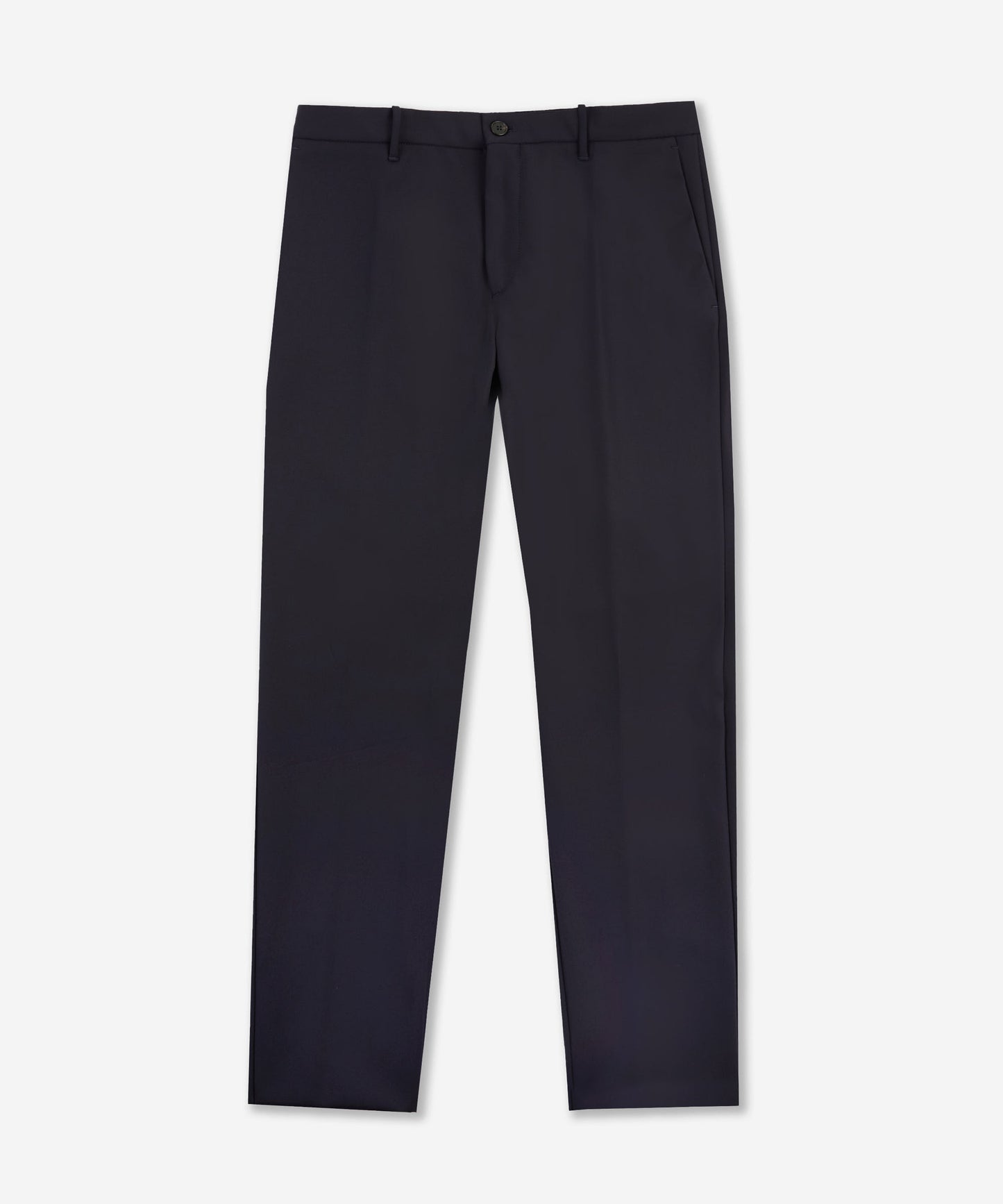 Slim-fit technical fabric trousers