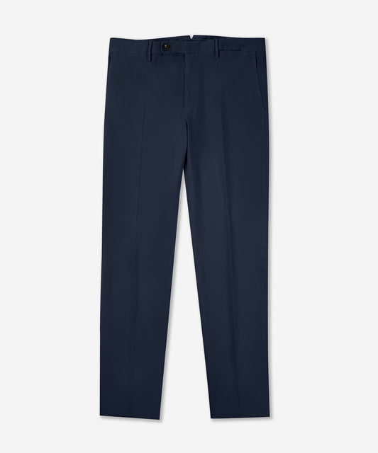 Slim-fit doeskin trousers