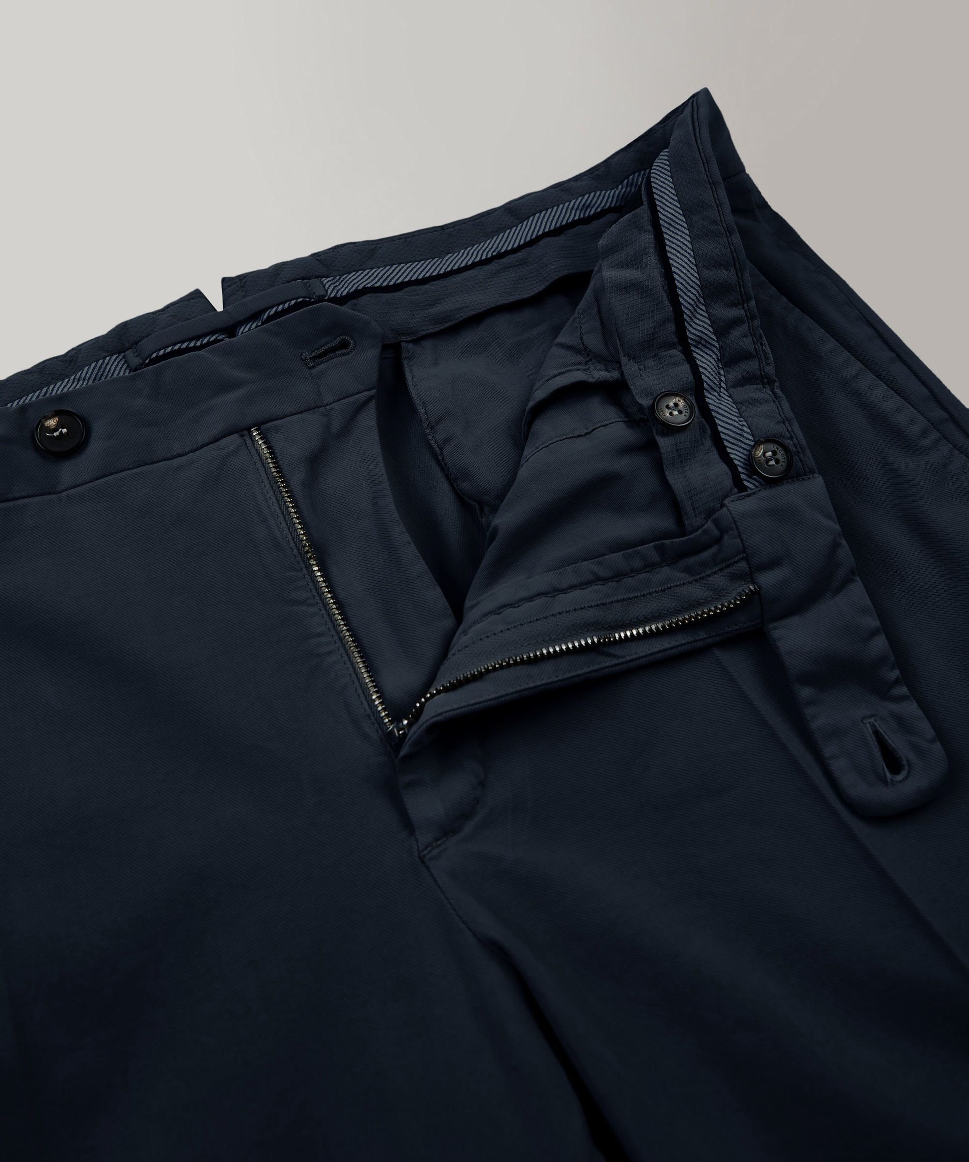 Incotex - Slim-fit doeskin trousers - dark blue