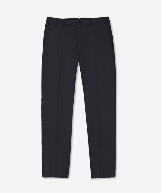 Slim-fit certified Royal Batavia cotton trousers