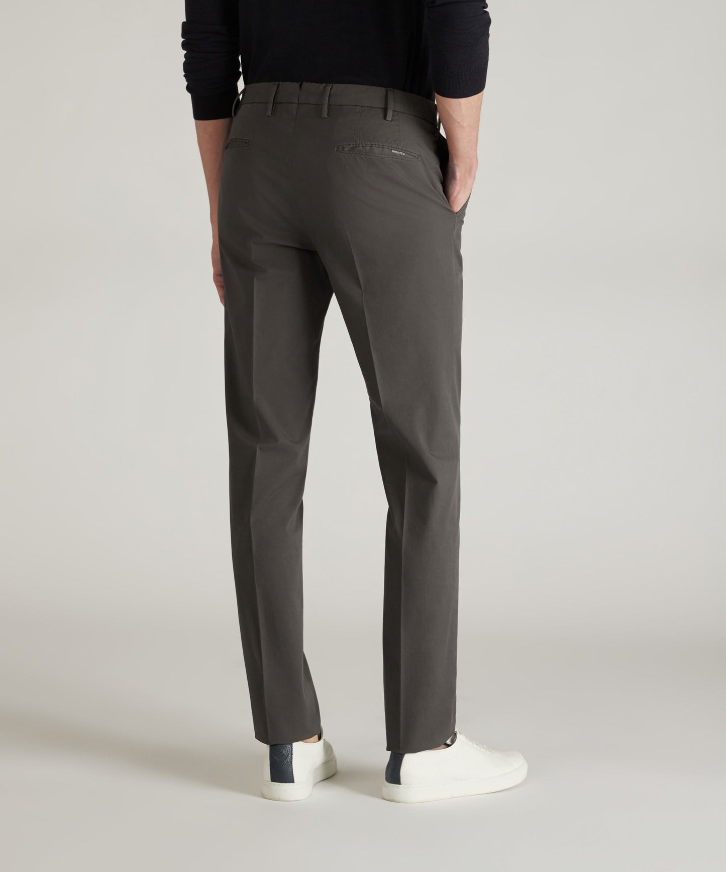 Pantalon slim fit en coton certifié Royal Batavia