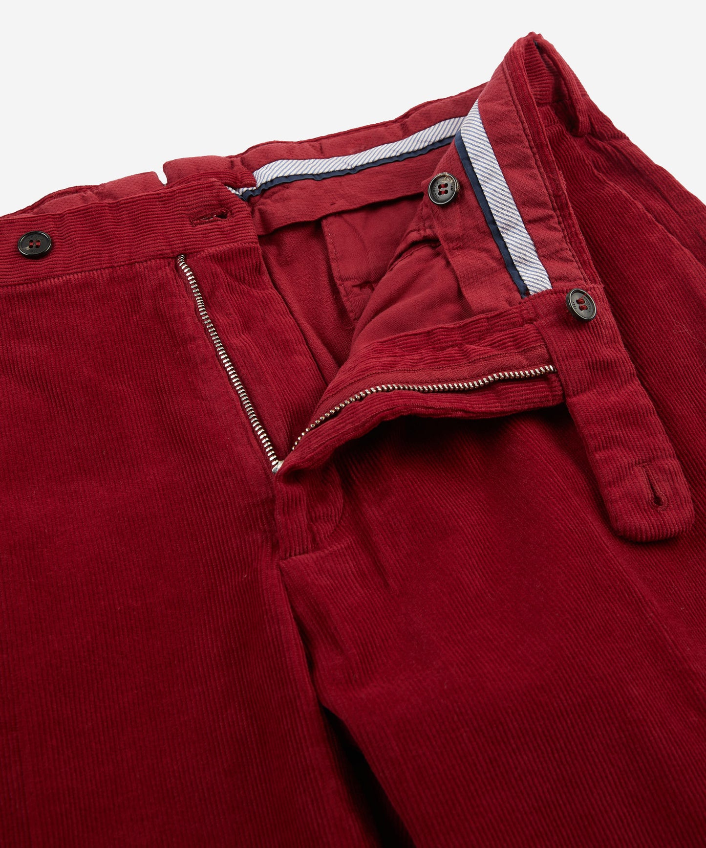 Regular fit corduroy trousers