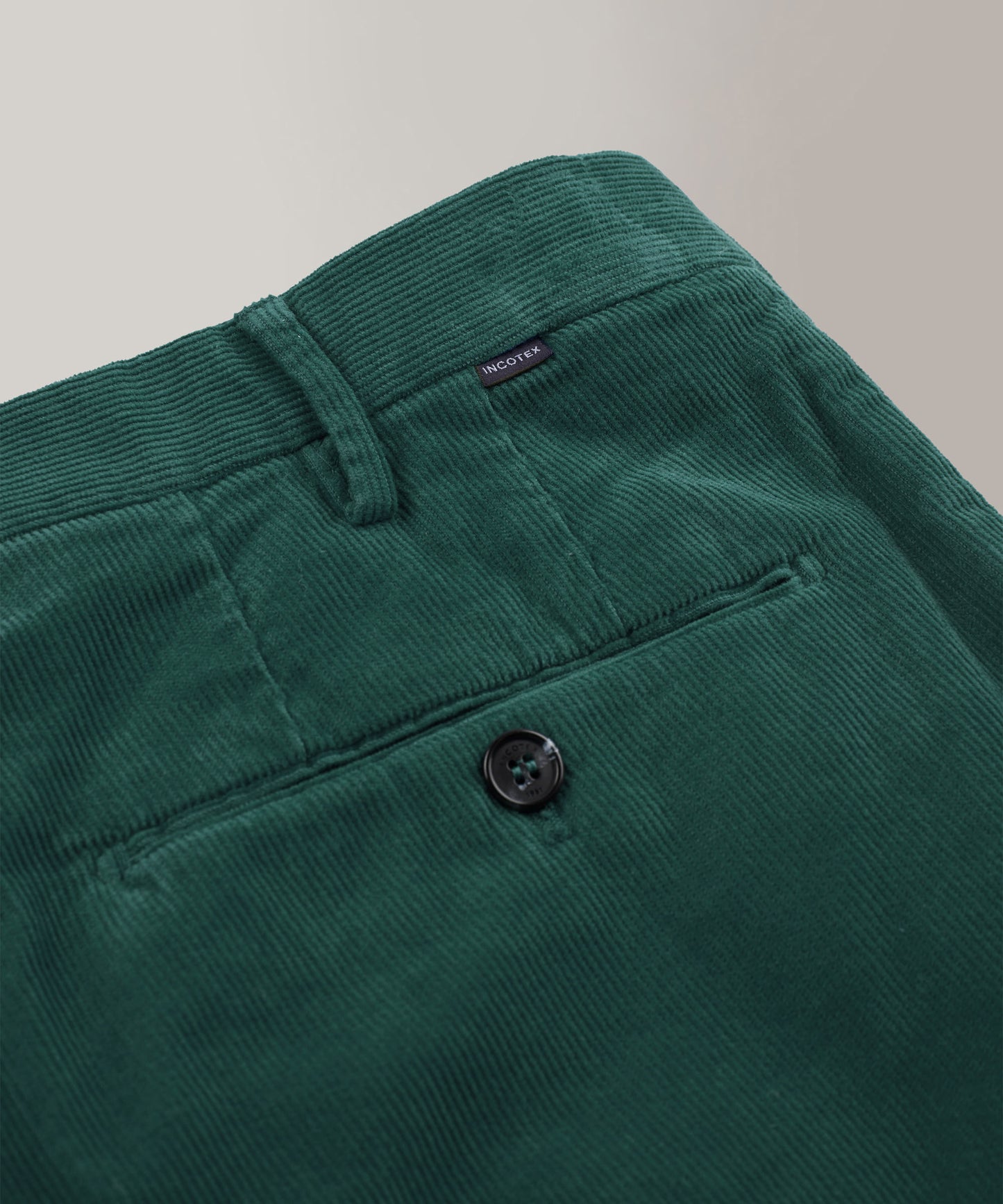 Regular fit corduroy trousers