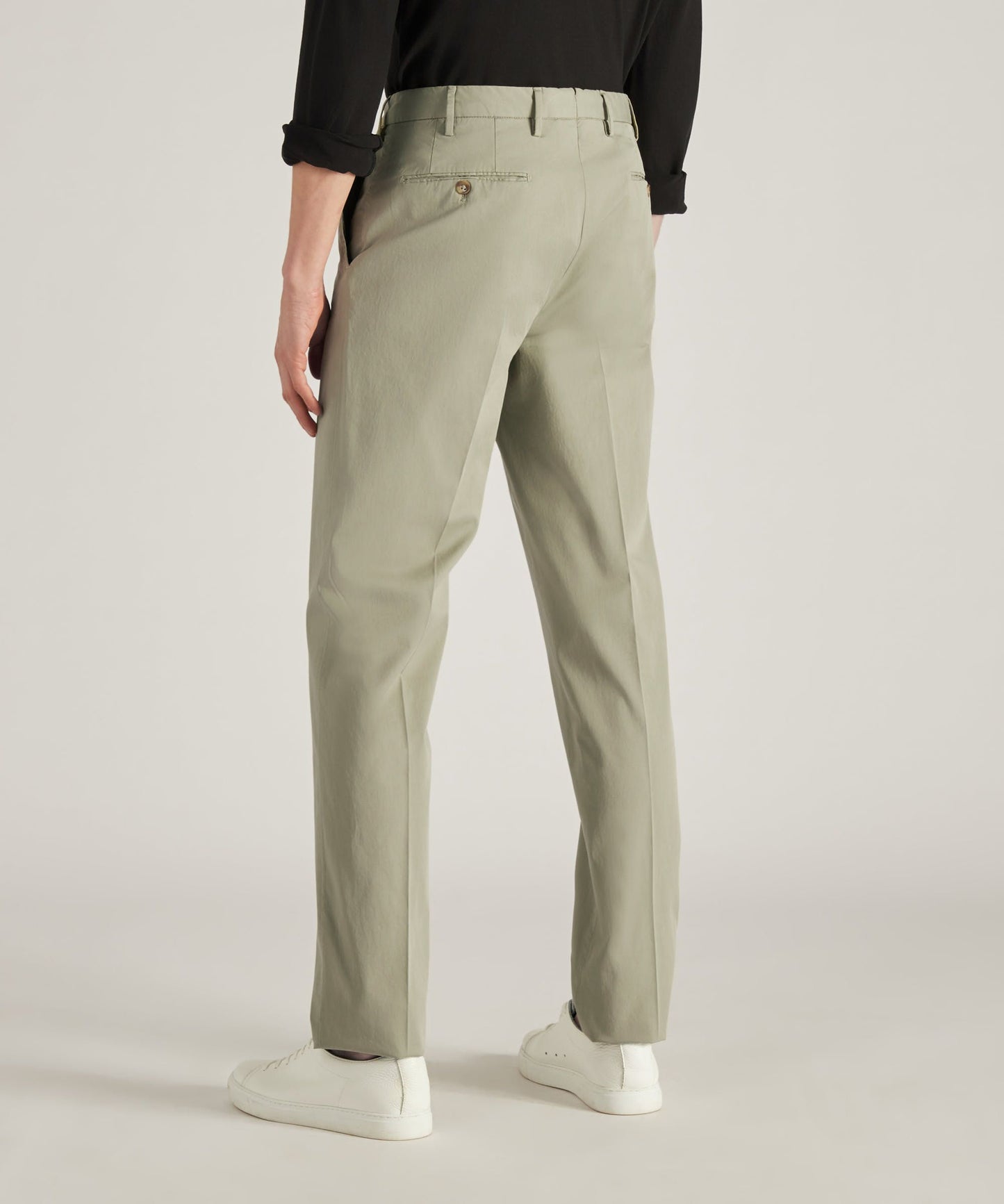 Regular-fit trousers in certified Royal Batavia cotton