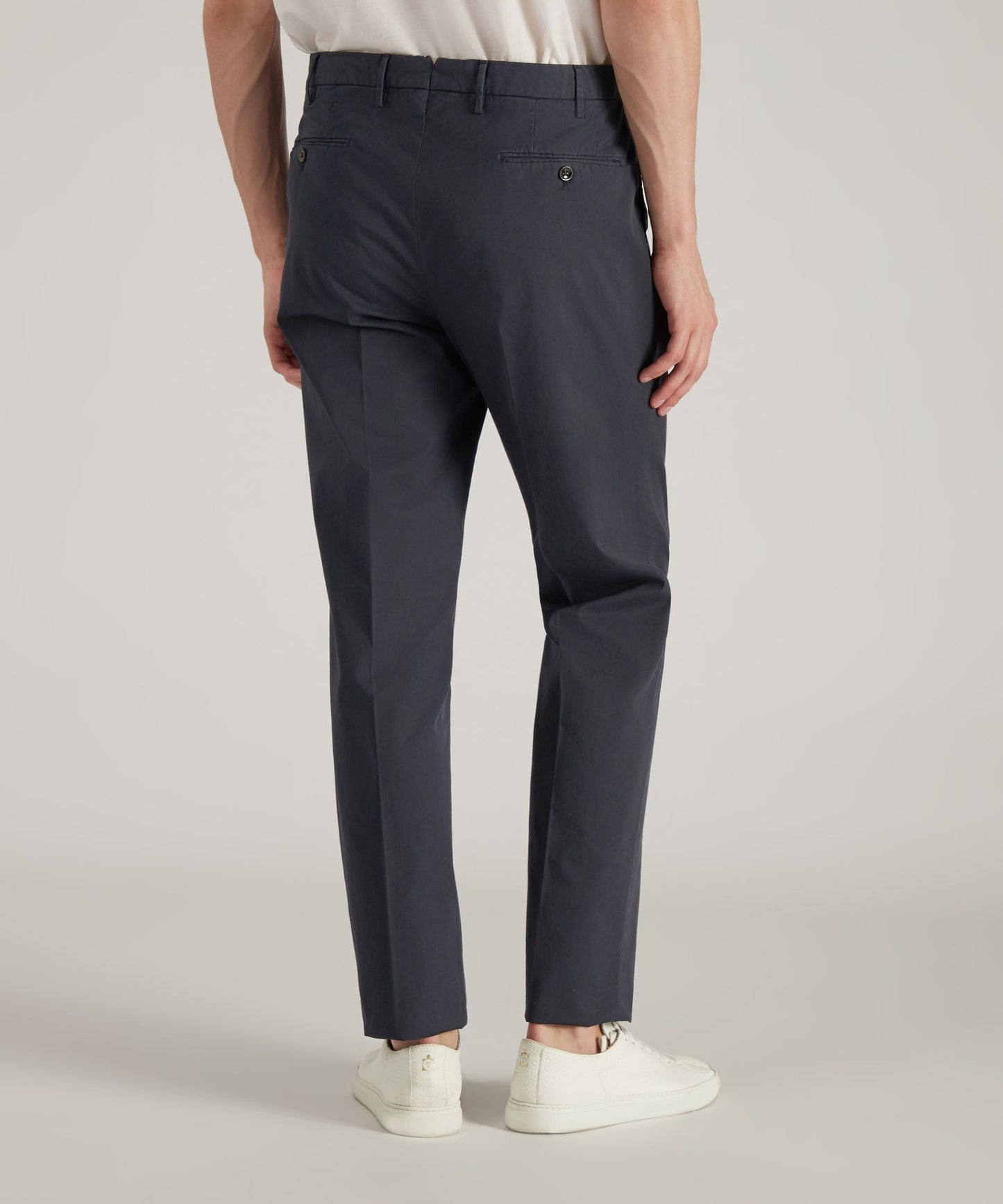 Regular-fit trousers in certified Royal Batavia cotton