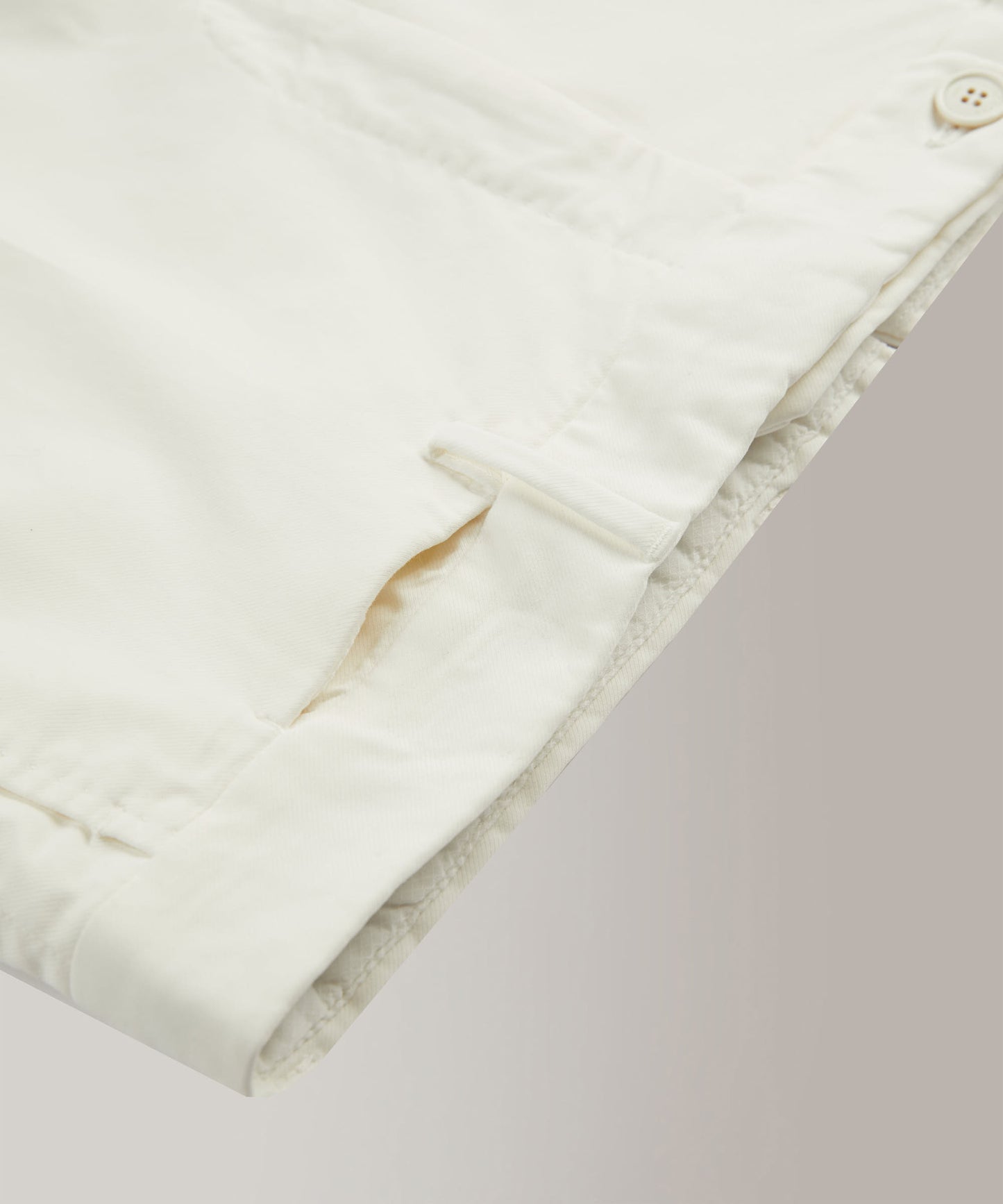 Pantalon coupe fuselée en coton et lyocell