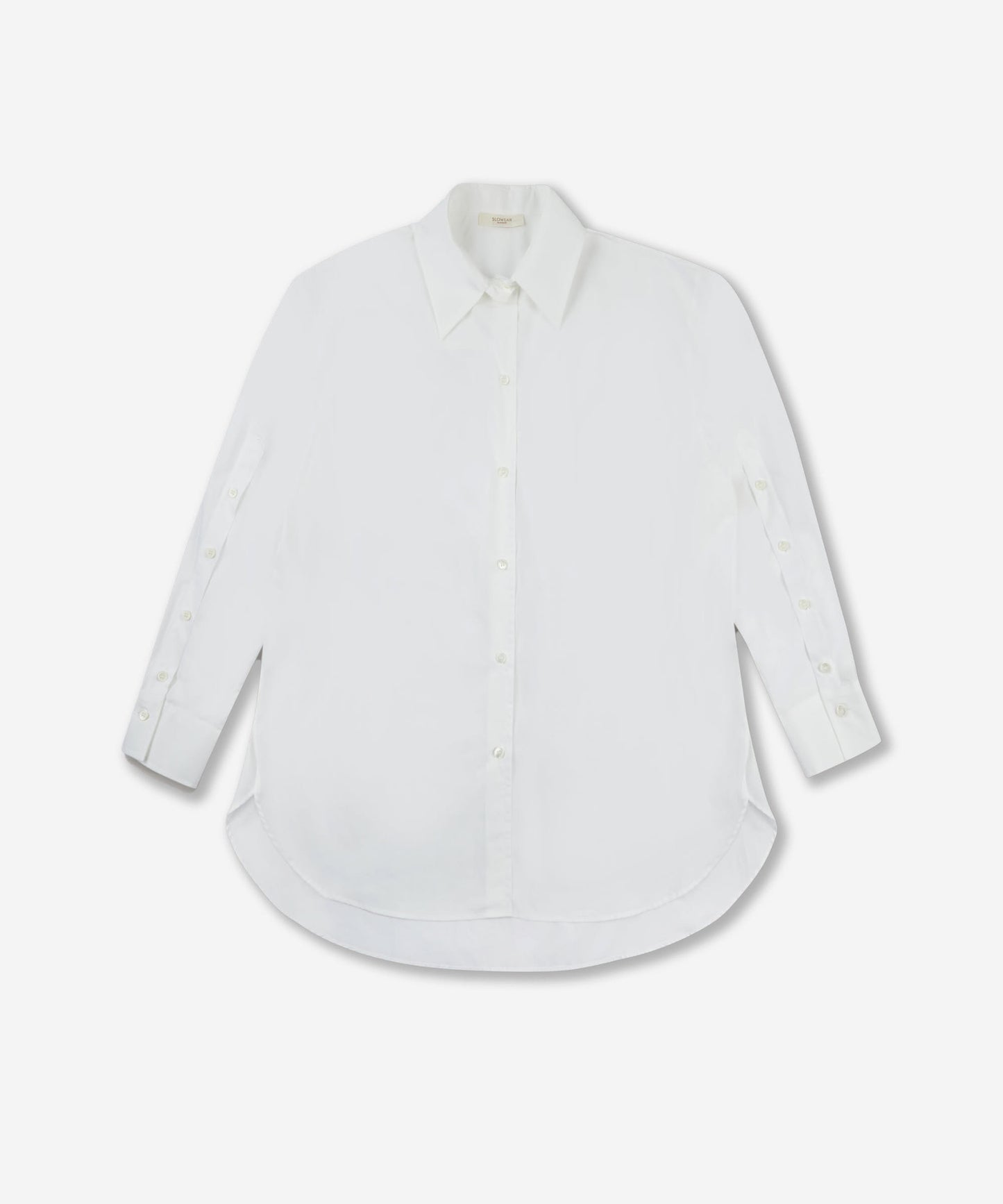 Cotton regular-fit poplin shirt