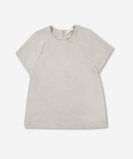 Wide-fit lyocell shirt