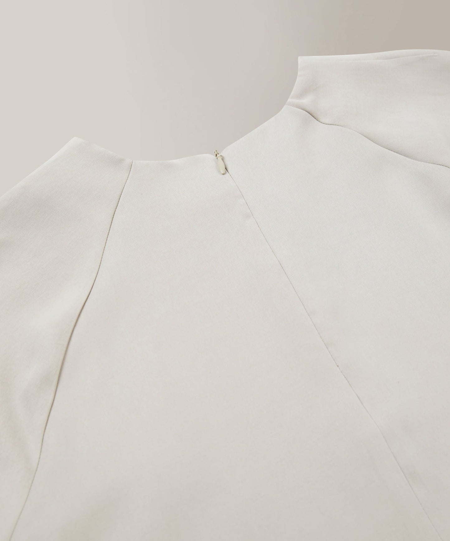 Wide-fit lyocell shirt