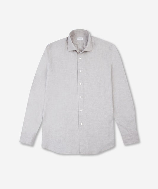 Regular-fit flannel shirt