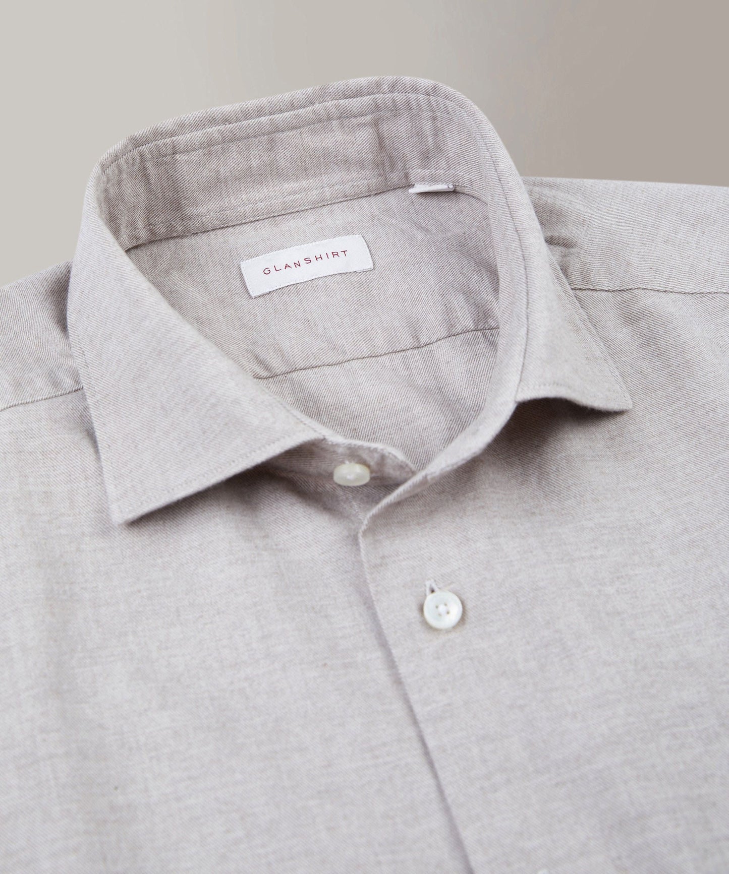 Camicia regular fit in flanella