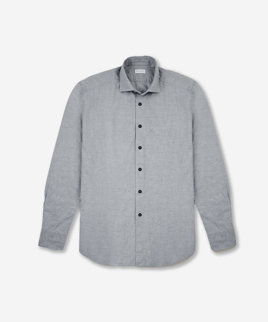 Regular-fit flannel shirt