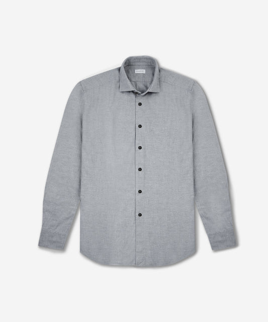 Regular-fit flannel shirt