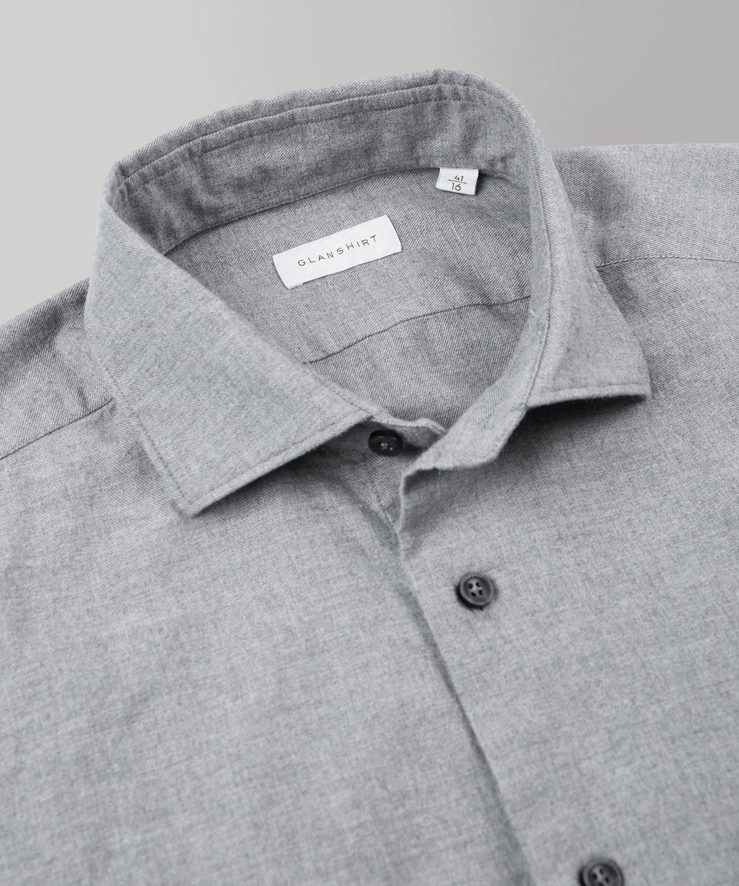 Camicia regular fit in flanella