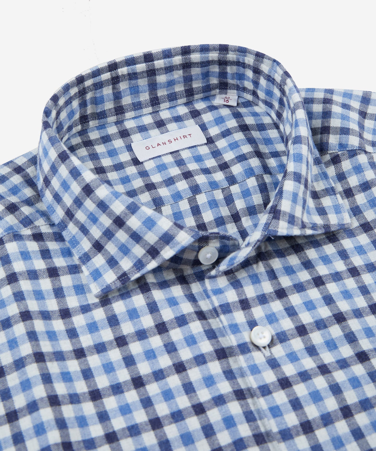 Camicia regular fit in flanella