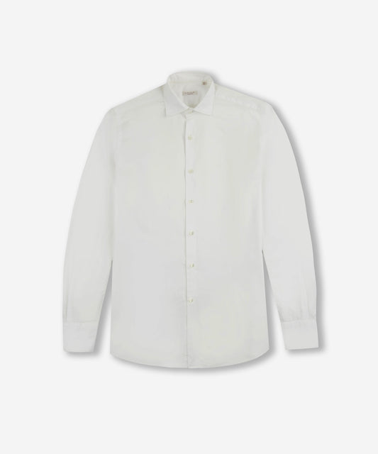 Slim-fit Oxford cotton shirt