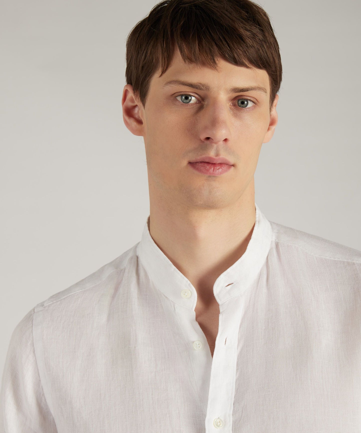 Regular-fit linen shirt