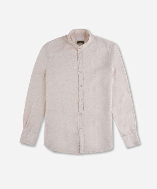 Regular-fit linen shirt