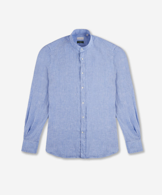 Regular-fit linen shirt