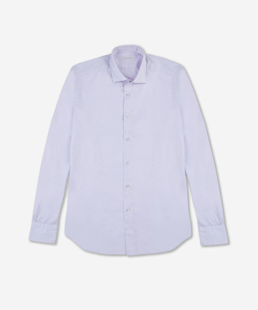 Chemise coupe ajustée en coton Oxford